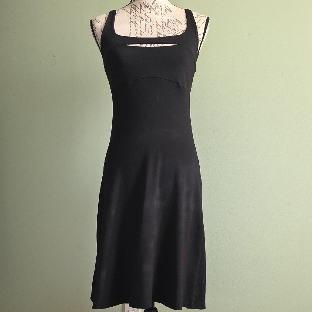Susana Monaco Elegant Black Midi Dress